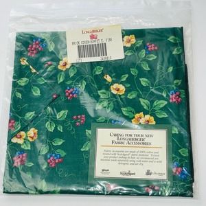 Longaberger Emerald Vine Button Brick Cover Made USA New Free Shipping 2488110